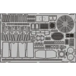 Eduard 32271 1/32 F-16I SUFA exterior Photo-Etched for Aircraft Photo etched set