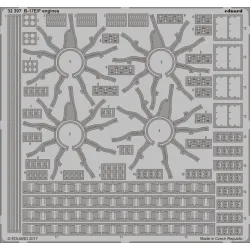 Eduard 32397 1/32 B-17E/F engines Photo-Etched for Aircraft Photo etched set