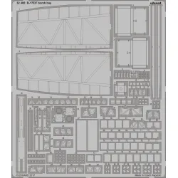 Eduard 32400 1/32 B-17E/F bomb bay Photo-Etched for Aircraft Photo etched set