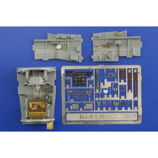 Eduard 32542 1/32 Ki-84 Hayate interior Photo-Etched for Aircraft Photo etched set