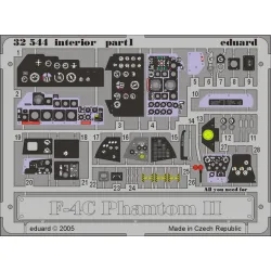 Eduard 32544 1/32 F-4C interior Photo-Etched for Aircraft Photo etched set