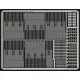 Eduard 32563 1/35 CH-47 Chinook cargo seatbelts Photo-Etched for Aircraft Photo etched set