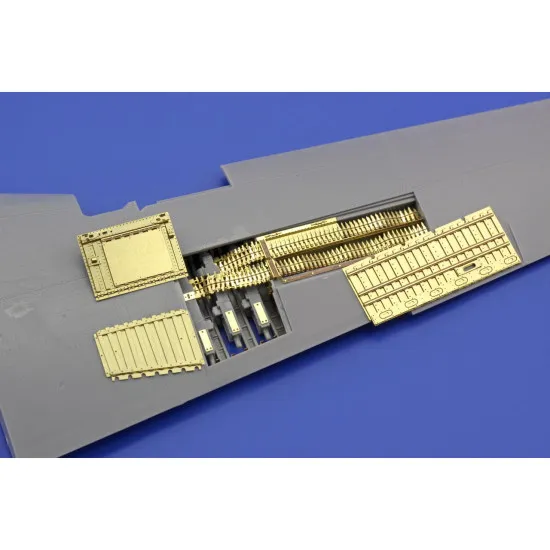 Eduard 32721 1/32 P-51D gun bay late Photo-Etched for Aircraft Photo etched set