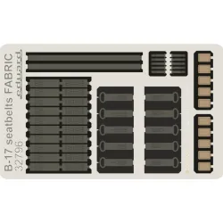 Eduard 32796 1/32 B-17 seatbelts FABRIC Photo-Etched for Aircraft Photo etched set