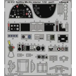 Eduard 32912 1/32 Spitfire Mk.IXc interior Photo-Etched for Aircraft Photo etched set