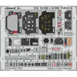 Eduard 32993 1/32 P-51D-15 interior Photo-Etched for Aircraft Photo etched set