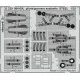 Eduard 33229 1/35 MH-60L pilots/gunners seatbelts STEEL Photo-Etched for Aircraft Zoom set