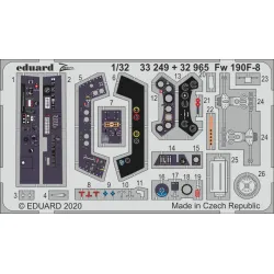 Eduard 33249 1/32 Fw 190F-8 Photo-Etched for Aircraft Zoom set
