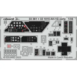 Eduard 33361 1/35 AH-1G early Photo-Etched for Aircraft Zoom set