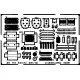 Eduard 35113 1/35 Sd.Kfz.251/1 Ausf.D Photo-Etched for AFV Photo etched set