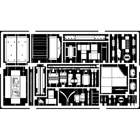 Eduard 35279 1/35 Crusader Mk.III Photo-Etched for AFV Photo etched set