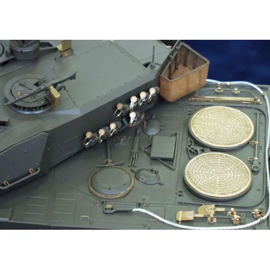 Eduard 35340 1/35 Leopard 2A5 Photo-Etched for AFV Photo etched set