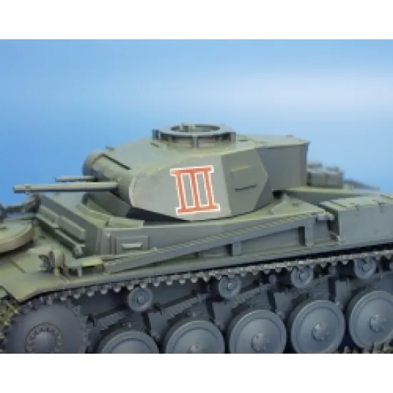 Eduard 35350 1/35 Pz.II Ausf.F/G Photo-Etched for AFV Photo etched set