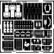 Eduard 35351 1/35 M-4 Sherman Photo-Etched for AFV Photo etched set Eduard 35351 1/35 M-4 Sherman Photo-Etched for AFV Photo etched set