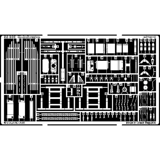 Eduard 35355 1/35 Kübelwagen Photo-Etched for AFV Photo etched set