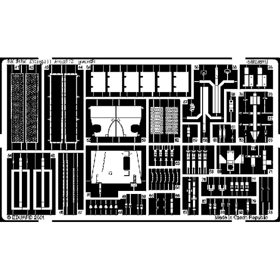 Eduard 35365 1/35 StuG.III Ausf.G Photo-Etched for AFV Photo etched set