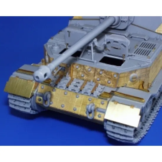 Eduard 35379 1/35 Zimmerit Elefant/Ferdinand Photo-Etched for AFV Photo etched set