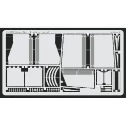 Eduard 35400 1/35 King Tiger fenders Photo-Etched for AFV Photo etched set