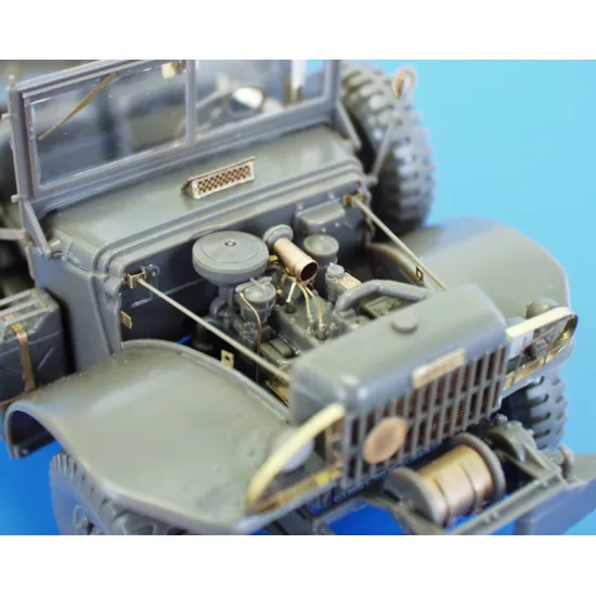 Eduard 35403 1/35 WC-51 Beep Weapons Carrier Photo-Etched for AFV Photo etched set