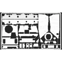 Eduard 35420 1/35 Zimmerit Sd.Kfz.166 Brummbär Photo-Etched for AFV Photo etched set