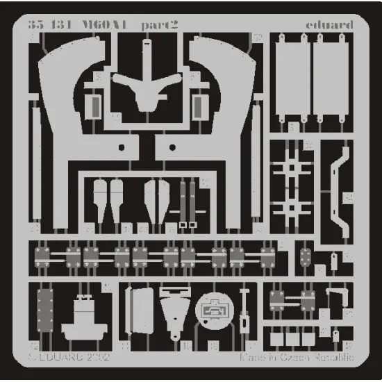 Eduard 35431 1/35 M-60A1 Photo-Etched for AFV Photo etched set