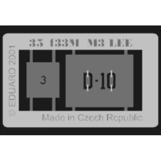 Eduard 35434 1/35 T-72M Photo-Etched for AFV Photo etched set