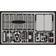 Eduard 35450 1/35 Sd.Kfz.124 Wespe Photo-Etched for AFV Photo etched set