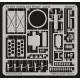 Eduard 35450 1/35 Sd.Kfz.124 Wespe Photo-Etched for AFV Photo etched set