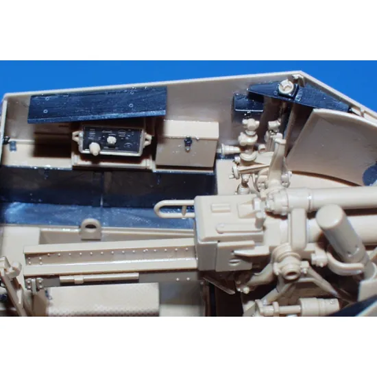 Eduard 35450 1/35 Sd.Kfz.124 Wespe Photo-Etched for AFV Photo etched set
