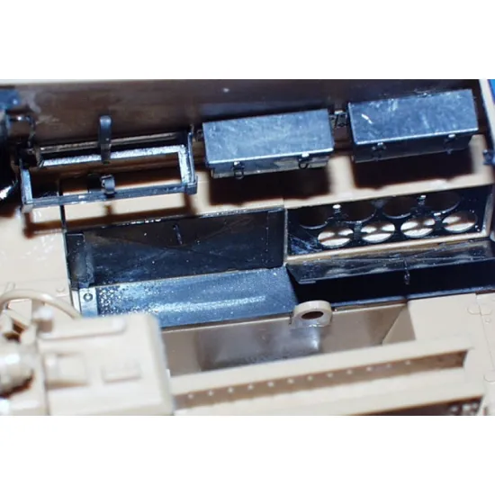 Eduard 35450 1/35 Sd.Kfz.124 Wespe Photo-Etched for AFV Photo etched set