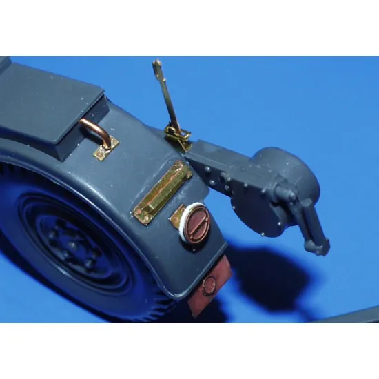 Eduard 35463 1/35 Flakvierling 38 20mm Photo-Etched for AFV Photo etched set