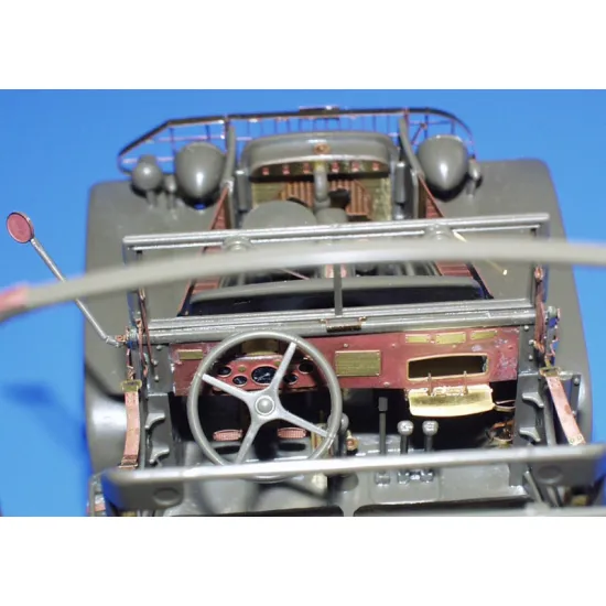 Eduard 35466 1/35 US 2 1/2 6x6 Cargo Truck Photo-Etched for AFV Photo etched set