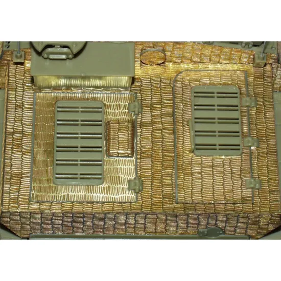 Eduard 35483 1/35 Zimmerit Sd.Kfz.163 StuG.IV Photo-Etched for AFV Photo etched set