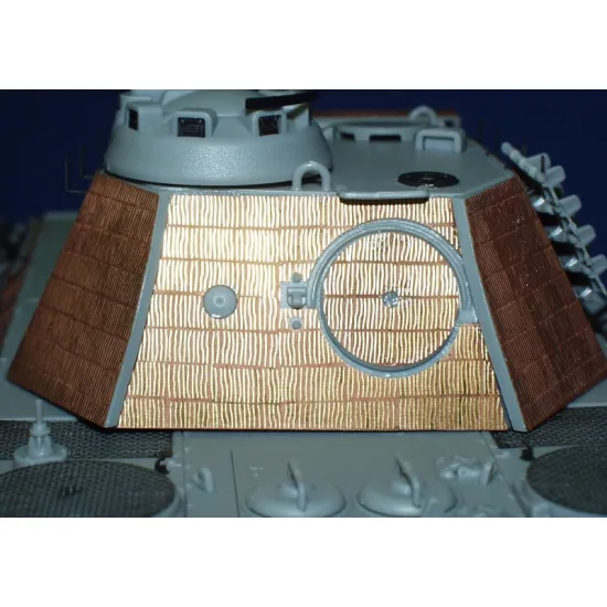 Eduard 35487 1/35 Zimmerit Panther Ausf.A early Photo-Etched for AFV Photo etched set