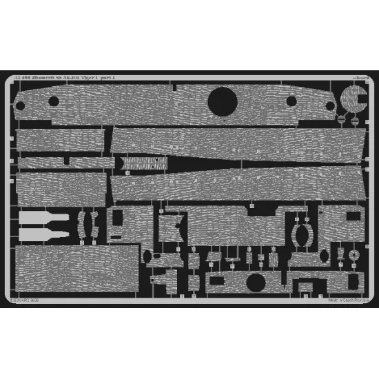 Eduard 35491 1/35 Zimmerit StuG.III Ausf. G Photo-Etched for AFV Photo etched set