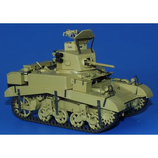 Eduard 35502 1/35 M-3 Stuart HONEY Photo-Etched for AFV Photo etched set