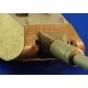 Eduard 35564 1/35 Zimmerit King Tiger Porsche turret Photo-Etched for AFV Photo etched set
