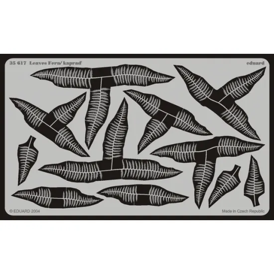 Eduard 35617 1/35 Leaves Fern / Kapraď I Photo-Etched for Miscellaneous Photo etched set