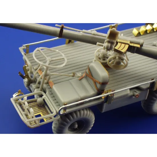 Eduard 35643 1/35 M-274 Mule w/106 R.R. Photo-Etched for AFV Photo etched set