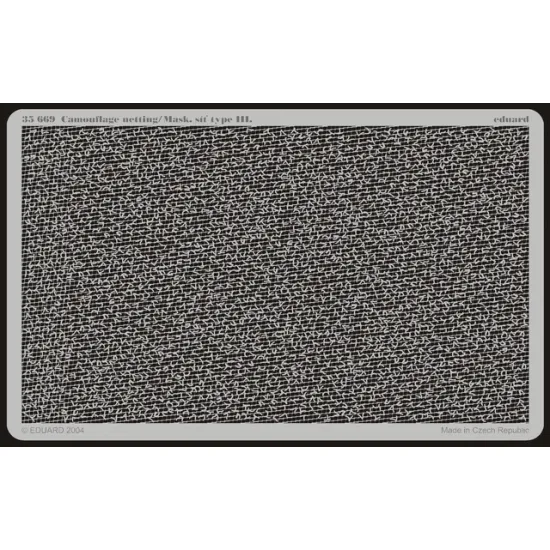 Eduard 35669 1/35 Camouflage netting / Mask.síť type III Photo-Etched for Miscellaneous Photo etched set