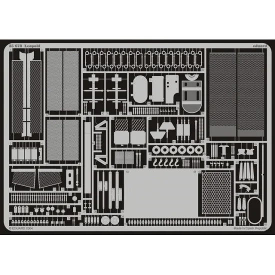 Eduard 35678 1/35 Leopold Photo-Etched for AFV Photo etched set