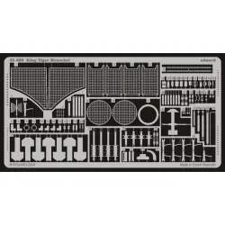 Eduard 35698 1/35 King Tiger Henschel Photo-Etched for AFV Photo etched set