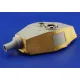 Eduard 35699 1/35 Zimmerit King Tiger Henschel Photo-Etched for AFV Photo etched set