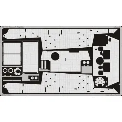 Eduard 35703 1/35 Zimmerit Jagdtiger Photo-Etched for AFV Photo etched set