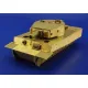 Eduard 35716 1/35 Zimmerit Tiger I Mid. Production Photo-Etched for AFV Photo etched set