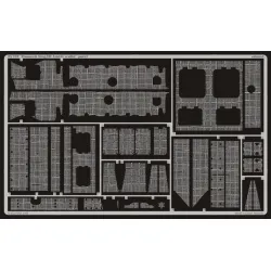 Eduard 35752 1/35 Zimmerit StuG.III Ausf.G waffel Photo-Etched for AFV Photo etched set