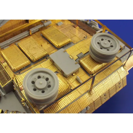 Eduard 35752 1/35 Zimmerit StuG.III Ausf.G waffel Photo-Etched for AFV Photo etched set