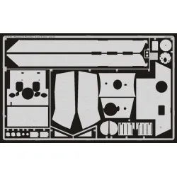 Eduard 35978 1/35 Zimmerit Panther Ausf.A late Photo-Etched for AFV Photo etched set
