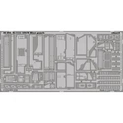 Eduard 36093 1/35 M-1134 ATGM blast panels Photo-Etched for AFV Photo etched set