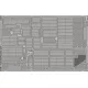 Eduard 36097 1/35 M-1134 ATGM slat armour Photo-Etched for AFV Photo etched set